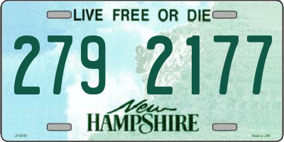 NH license plate 2792177
