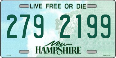 NH license plate 2792199