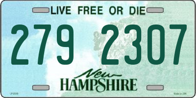 NH license plate 2792307
