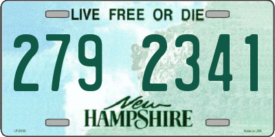 NH license plate 2792341