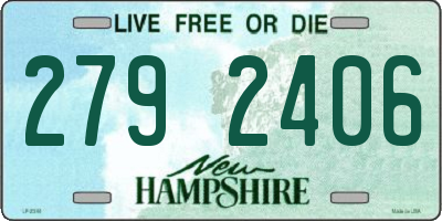 NH license plate 2792406