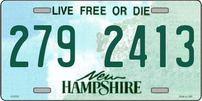 NH license plate 2792413