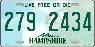 NH license plate 2792434