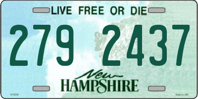 NH license plate 2792437