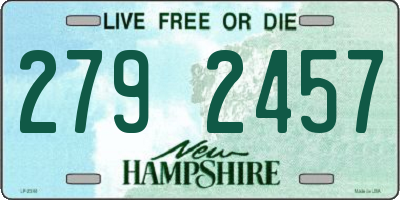 NH license plate 2792457