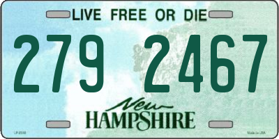 NH license plate 2792467
