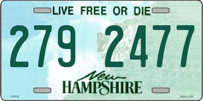 NH license plate 2792477