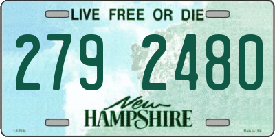 NH license plate 2792480