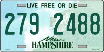 NH license plate 2792488