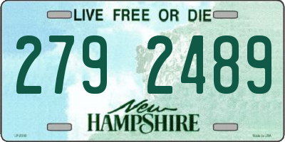 NH license plate 2792489