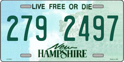 NH license plate 2792497