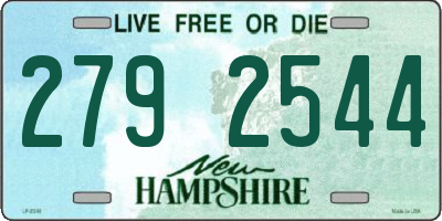 NH license plate 2792544