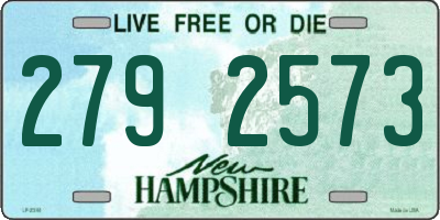 NH license plate 2792573