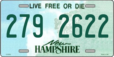 NH license plate 2792622