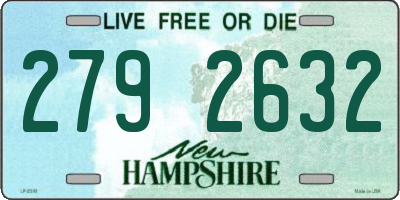 NH license plate 2792632