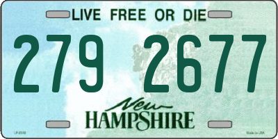 NH license plate 2792677