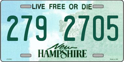 NH license plate 2792705