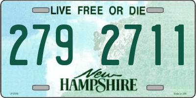 NH license plate 2792711