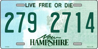 NH license plate 2792714