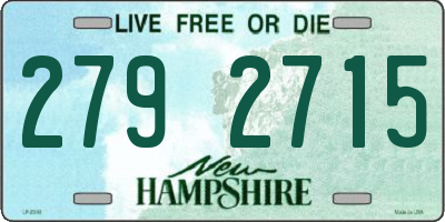 NH license plate 2792715