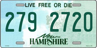 NH license plate 2792720