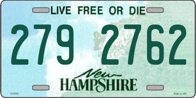 NH license plate 2792762