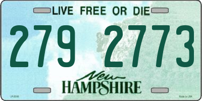 NH license plate 2792773