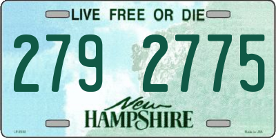 NH license plate 2792775