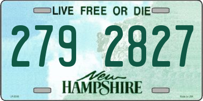 NH license plate 2792827
