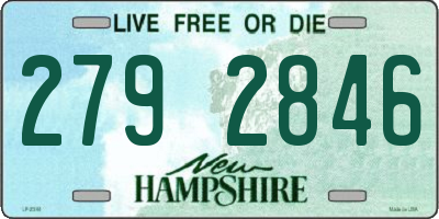 NH license plate 2792846