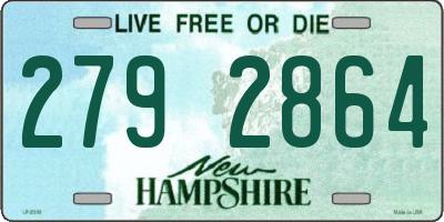 NH license plate 2792864