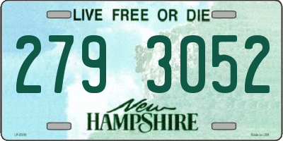 NH license plate 2793052
