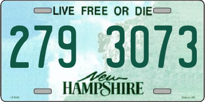 NH license plate 2793073
