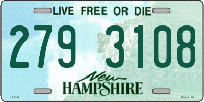NH license plate 2793108