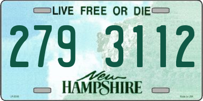 NH license plate 2793112
