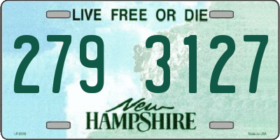 NH license plate 2793127