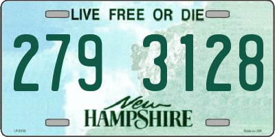 NH license plate 2793128