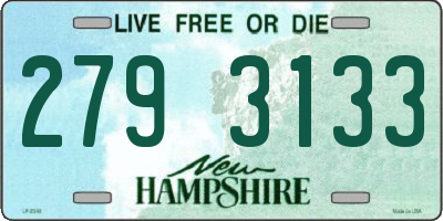 NH license plate 2793133