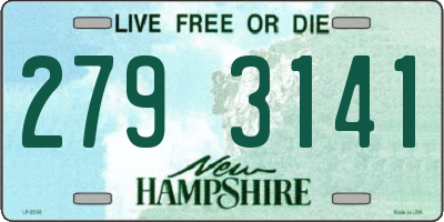 NH license plate 2793141