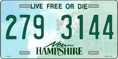 NH license plate 2793144