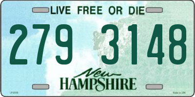 NH license plate 2793148