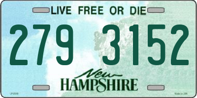 NH license plate 2793152