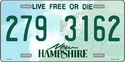 NH license plate 2793162