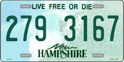 NH license plate 2793167
