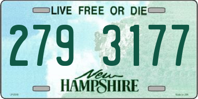 NH license plate 2793177