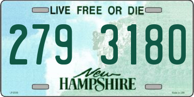 NH license plate 2793180