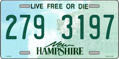 NH license plate 2793197