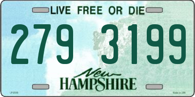 NH license plate 2793199