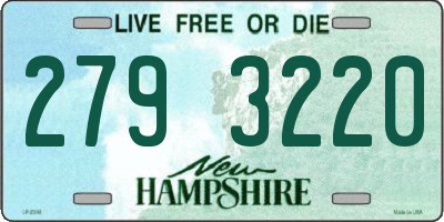 NH license plate 2793220