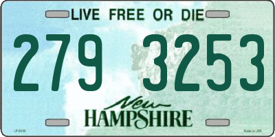 NH license plate 2793253
